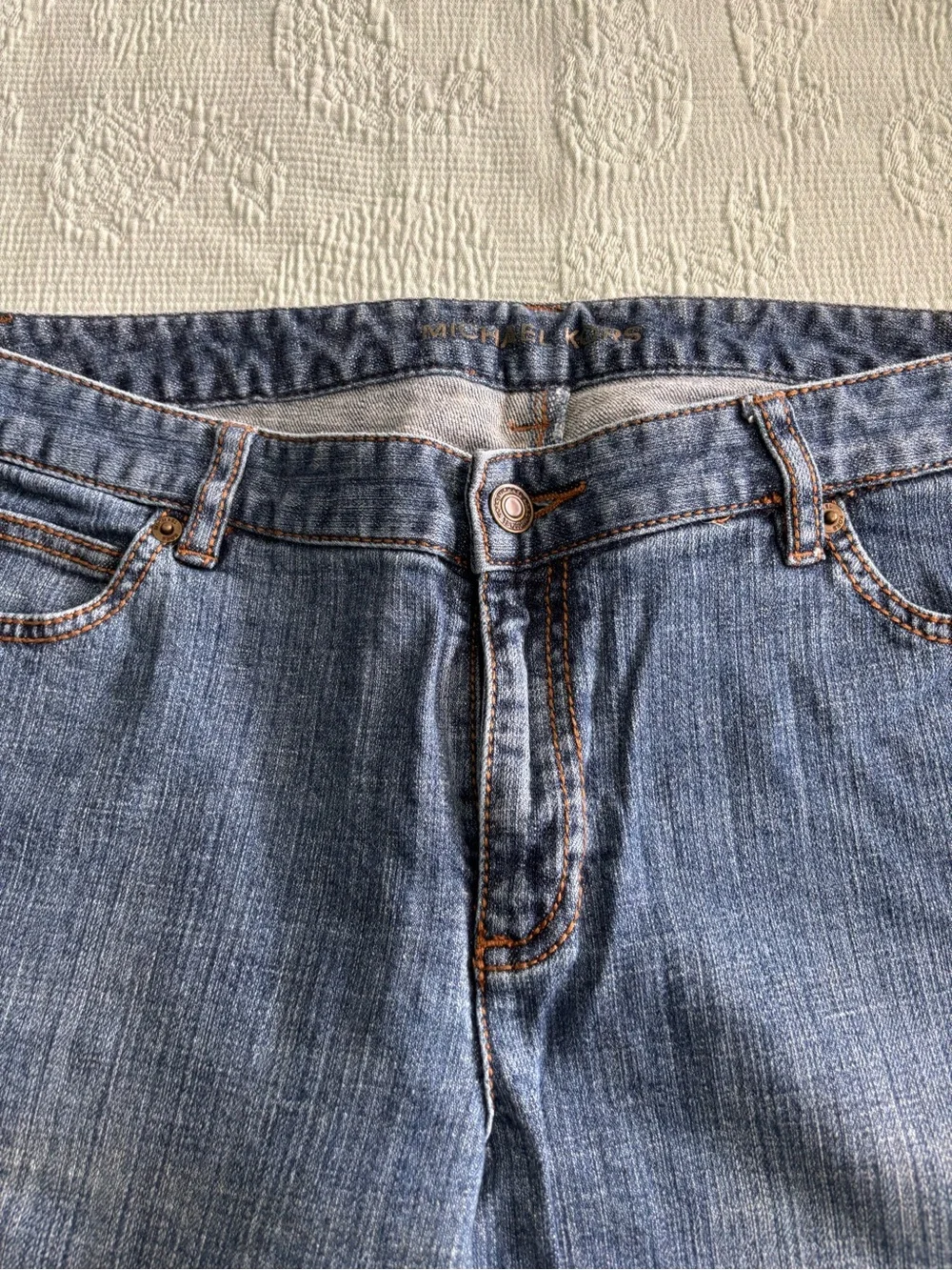 Michael Kors Medium Blue Flare Jeans 14/33